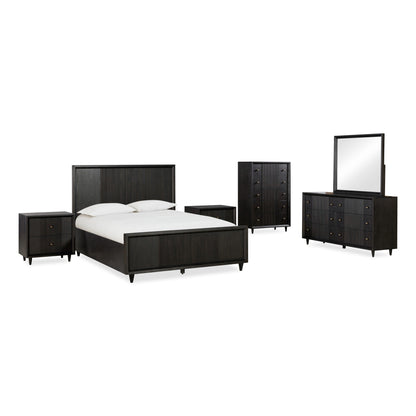 Modus Avedon USB-Charging Two Drawer Nightstand in Smoky Topaz