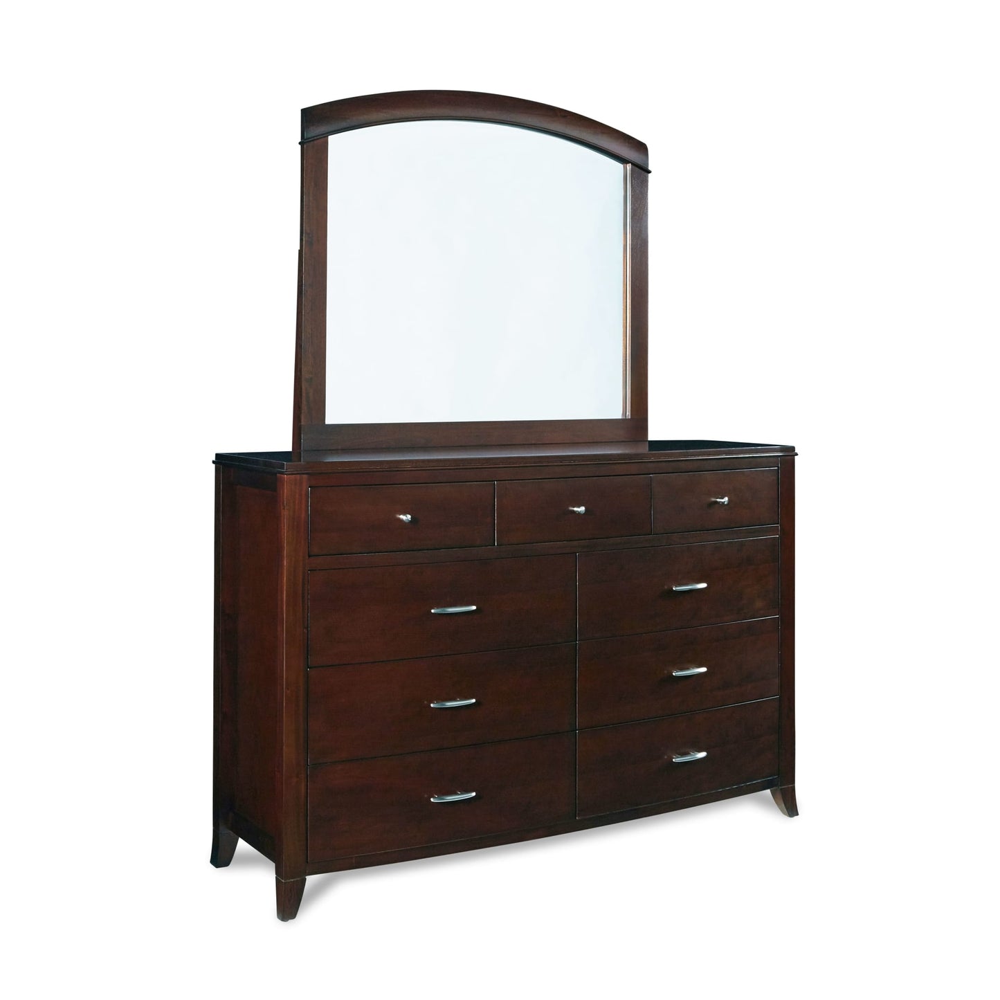 Modus Brighton Nine Drawer Dresser In Cinnamon