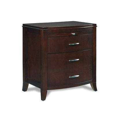 Modus Brighton Two Drawer Nightstand in Cinnamon