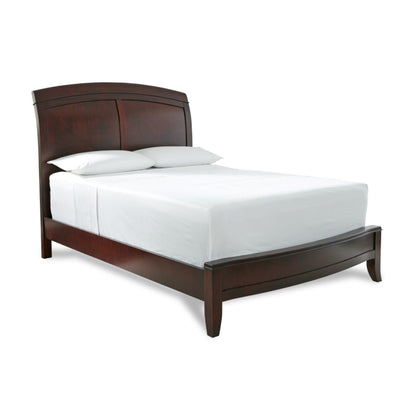Modus Brighton Wood Sleigh Bed in Cinnamon