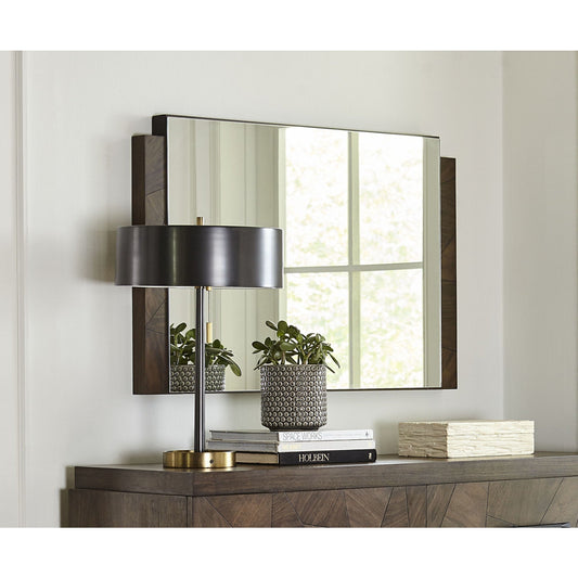 Modus Broderick Chesser Mirror in Wild Oats Brown