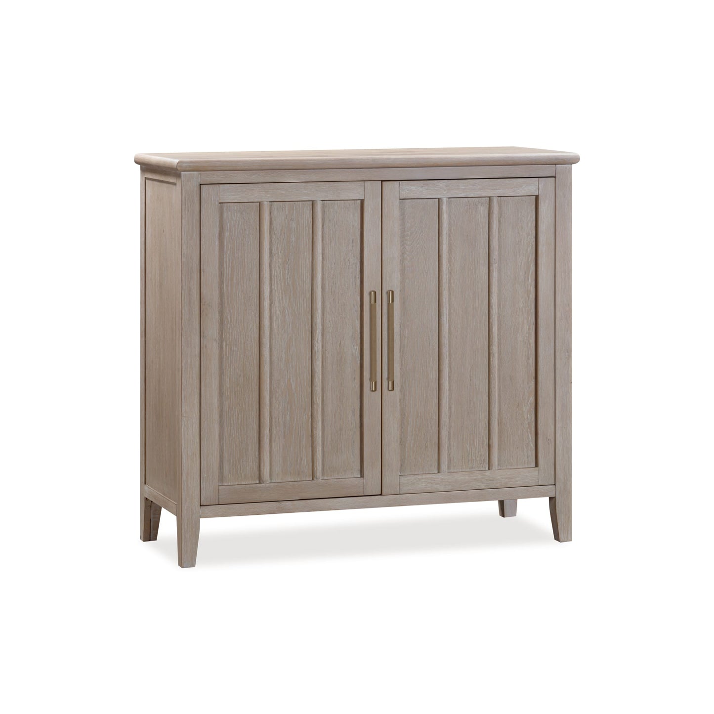 Modus Camden Two Door Two Drawer Bar Cabinet with Stemware Rack and Wine Rack in Chai