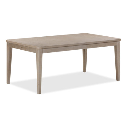Modus Camden Two Drawer Extendable Dining Table in Chai