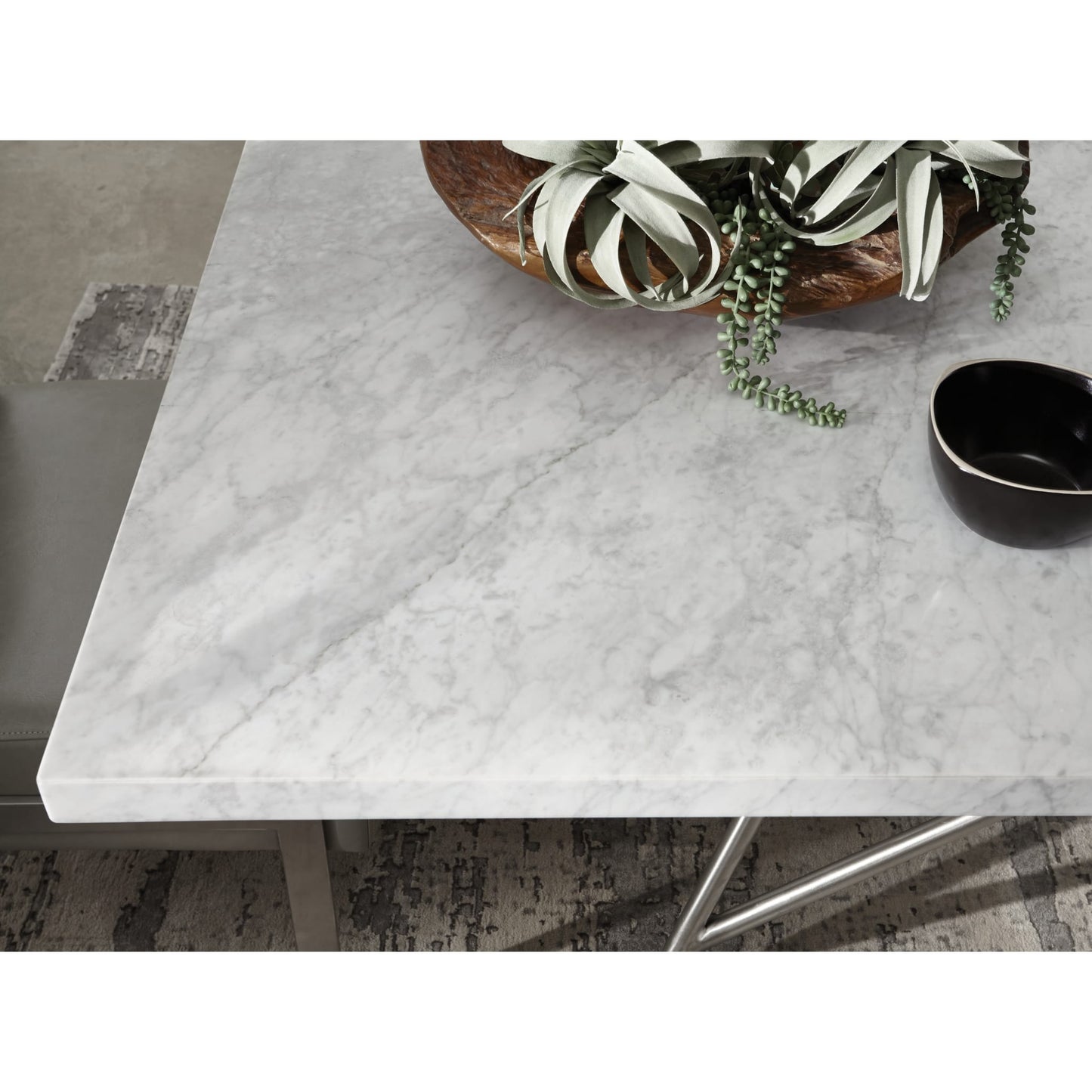 Modus Coral Marble Rectangular Dining Table