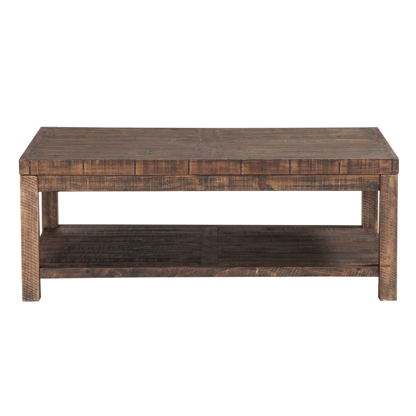 Modus Modus Craster Reclaimed Wood Rectangular Coffee Table in Smoky Taupe