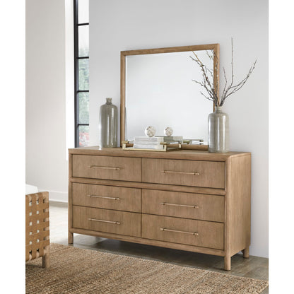 Modus Dorsey Six Drawer Dresser in Granola