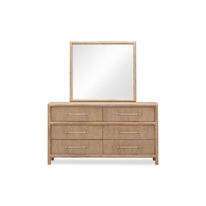 Modus Dorsey Six Drawer Dresser in Granola