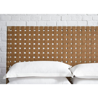 Modus Dorsey Woven Panel Bed in Granola and Ginger