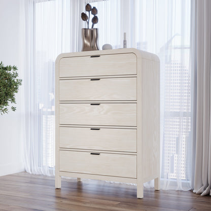 Modus Modus Modus Drake Five Drawer Chest in Sugar