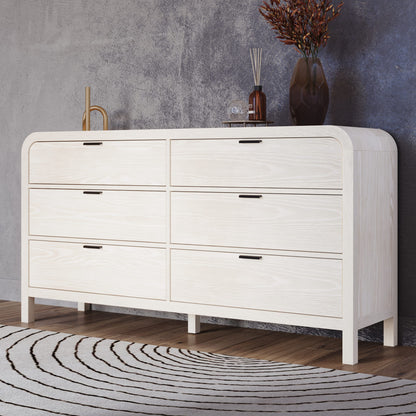 Modus Drake Six Drawer Dresser in Sugar