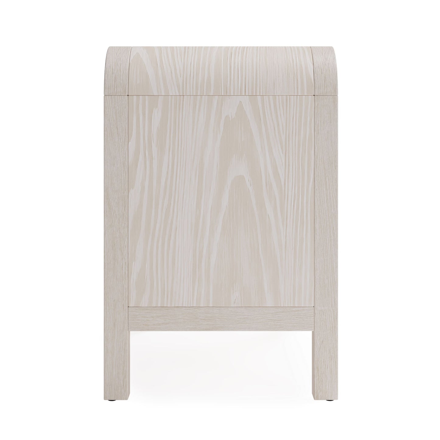 Modus Drake Two Drawer USB-Charging Nightstand in Sugar