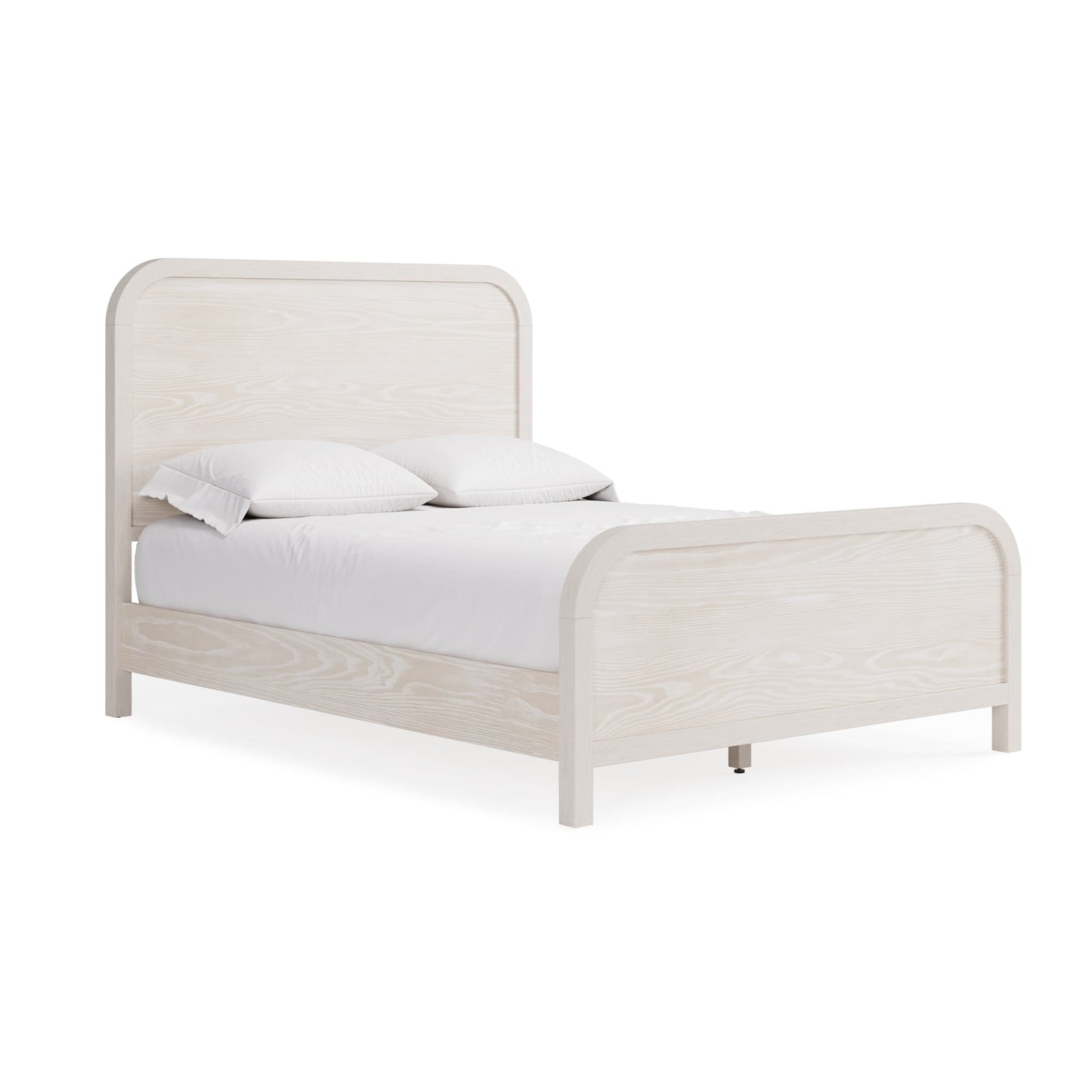 Modus Drake Wood Platform Bed in Sugar