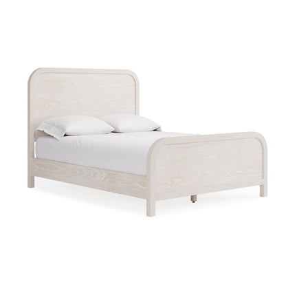 Modus Drake Wood Platform Bed in Sugar