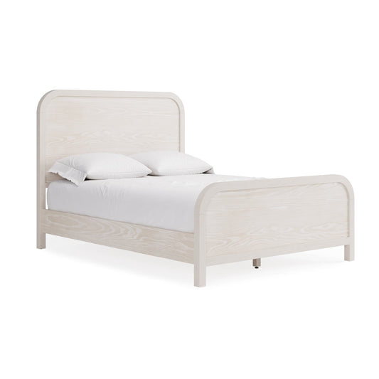 Modus Drake Wood Platform Bed in Sugar