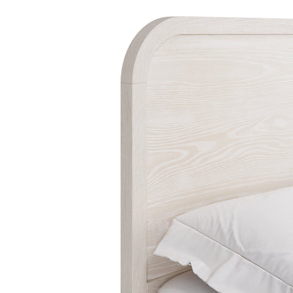 Modus Drake Wood Platform Bed in Sugar
