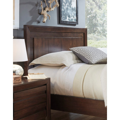 Modus Element Charging Station Nightstand in Chocolate Brown