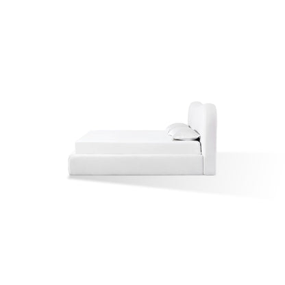 Modus Elena Upholstered Bed in Vanilla Linen