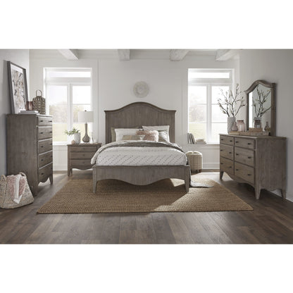 Modus Ella Three-Drawer Nightstand in Camel