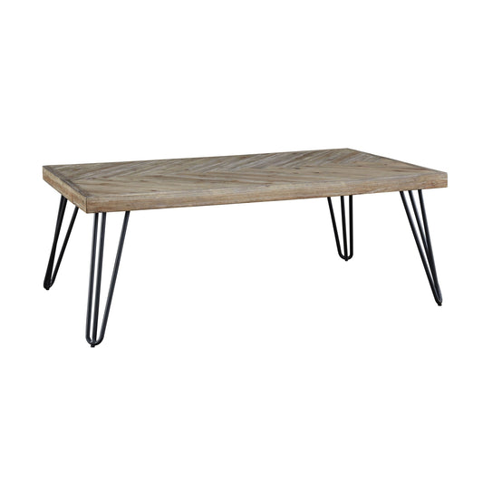 Modus Modus Everson Solid Fir Coffee Table in Sand Dollar