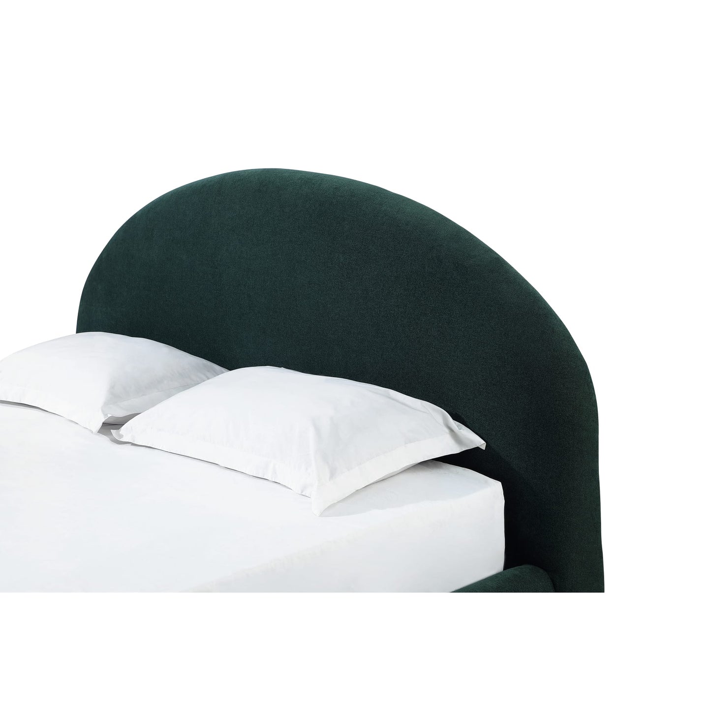 Modus Flex Upholstered Bed in Emerald Chenille