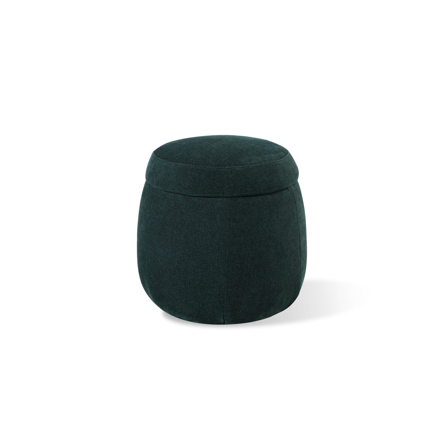 Modus Flex Upholstered Ottoman in Emerald Chenille