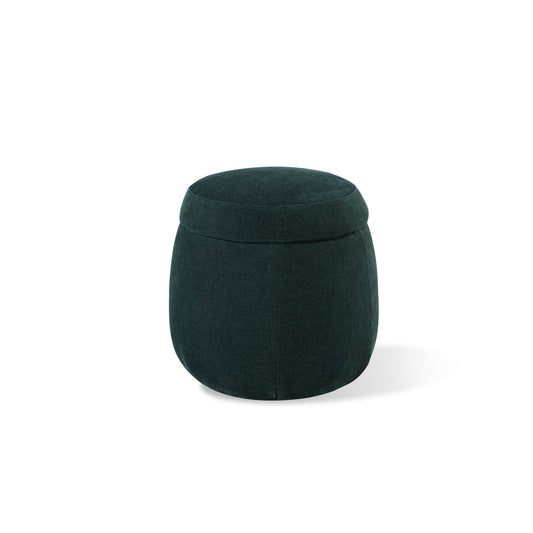 Modus Flex Upholstered Ottoman in Emerald Chenille