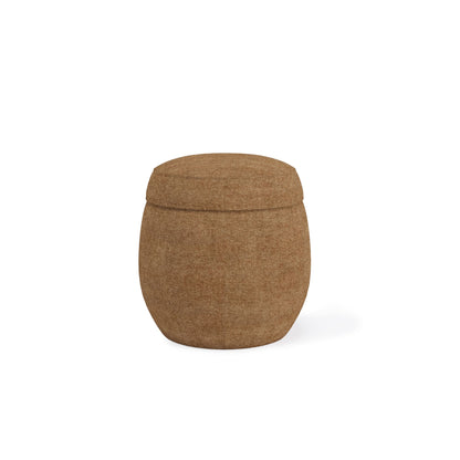 Modus Flex Upholstered Ottoman in Porcini Chenille