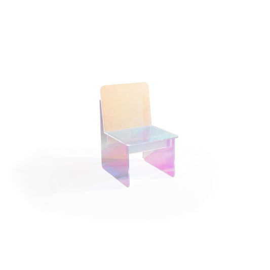 Modus Fomo Iridescent Acrylic Accent Chair