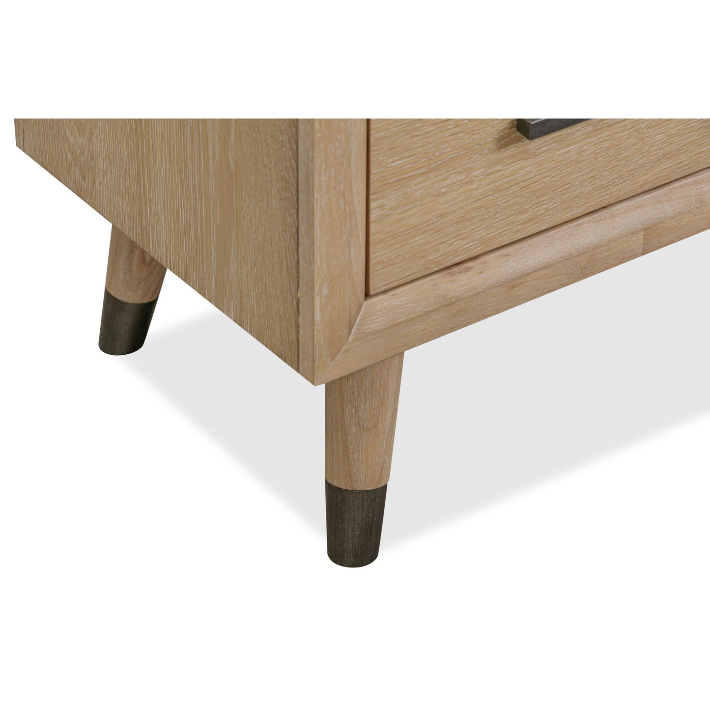 Modus Franklin Three Drawer Two Door White Oak Sideboard in Au Natural