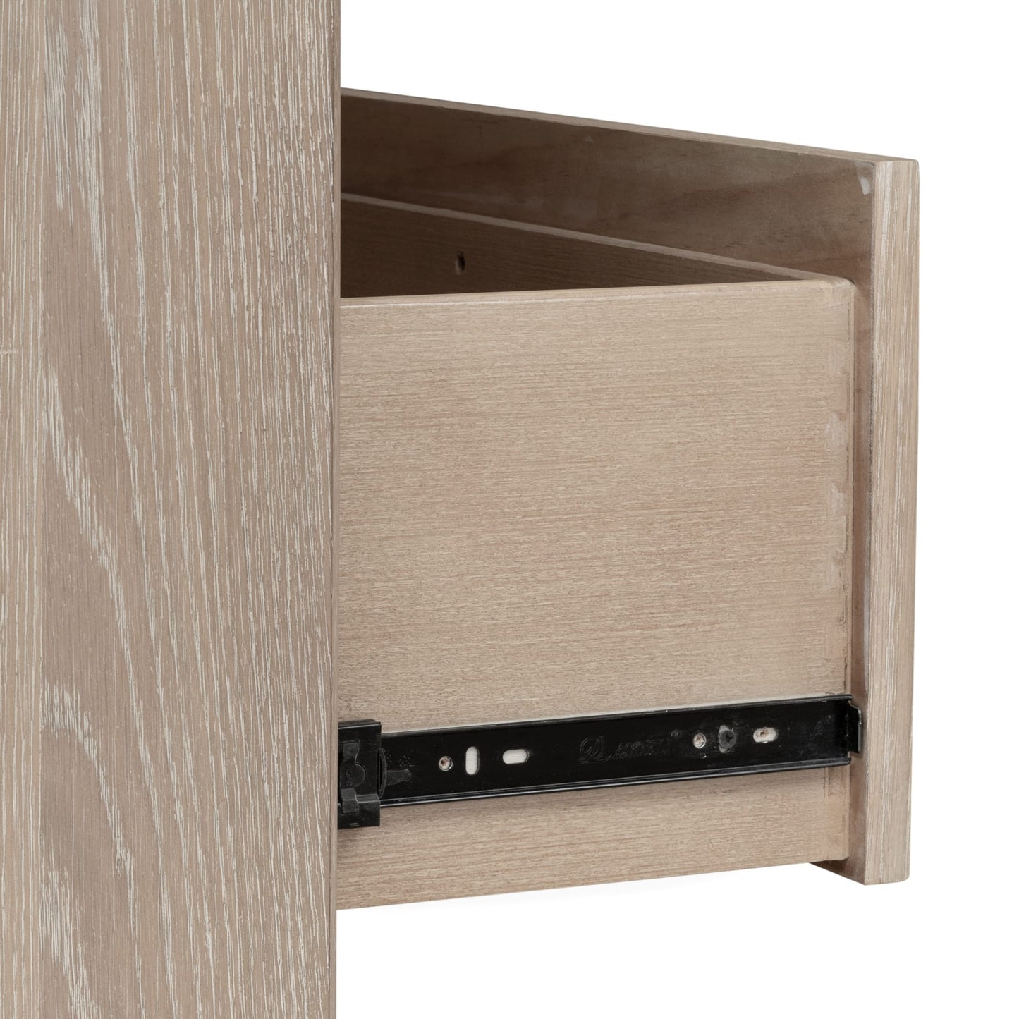 Modus Gardenia Six Drawer Oak Wood Dresser in Chai