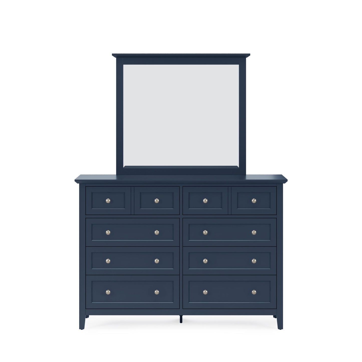 Modus Grace Eight Drawer Dresser in Blueberry