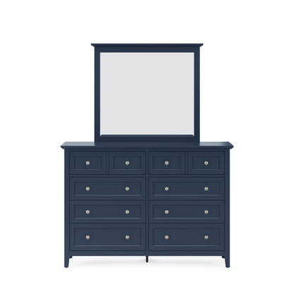 Modus Grace Eight Drawer Dresser in Blueberry