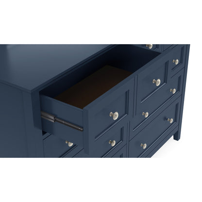 Modus Grace Eight Drawer Dresser in Blueberry