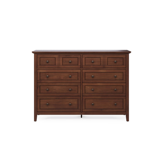 Modus Grace Eight Drawer Dresser in Dark Mocha