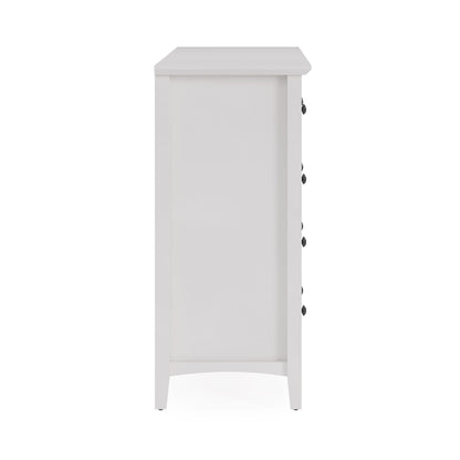 Modus Grace Eight Drawer Dresser in Snowfall White