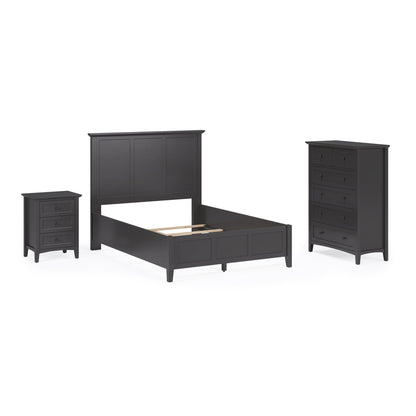 Modus Modus Modus Grace Five Drawer Chest in Raven Black