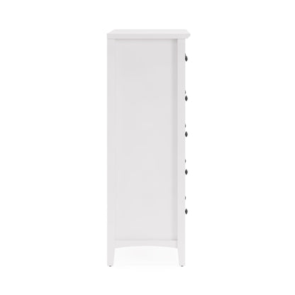 Modus Modus Modus Grace Five Drawer Chest in Snowfall White