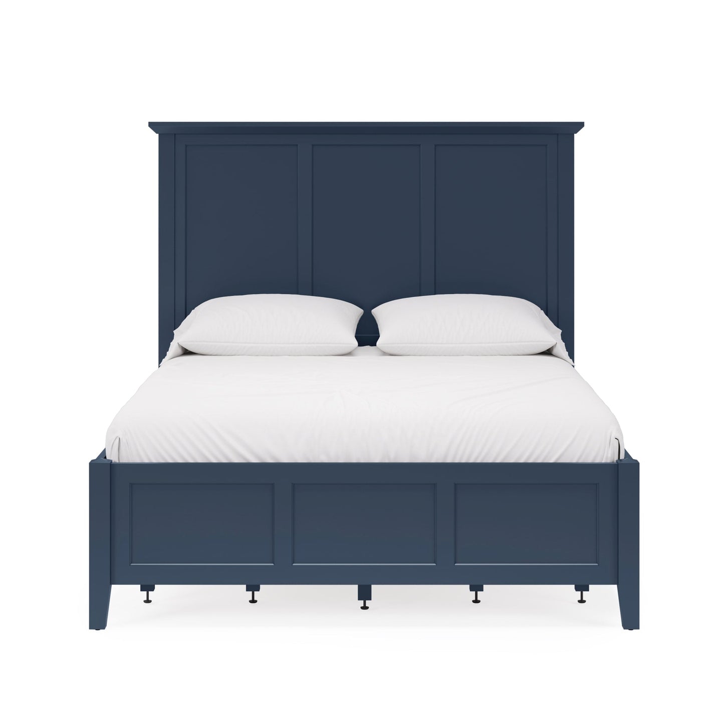 Modus Grace Four Drawer Platform Storage Bed in Blueberry