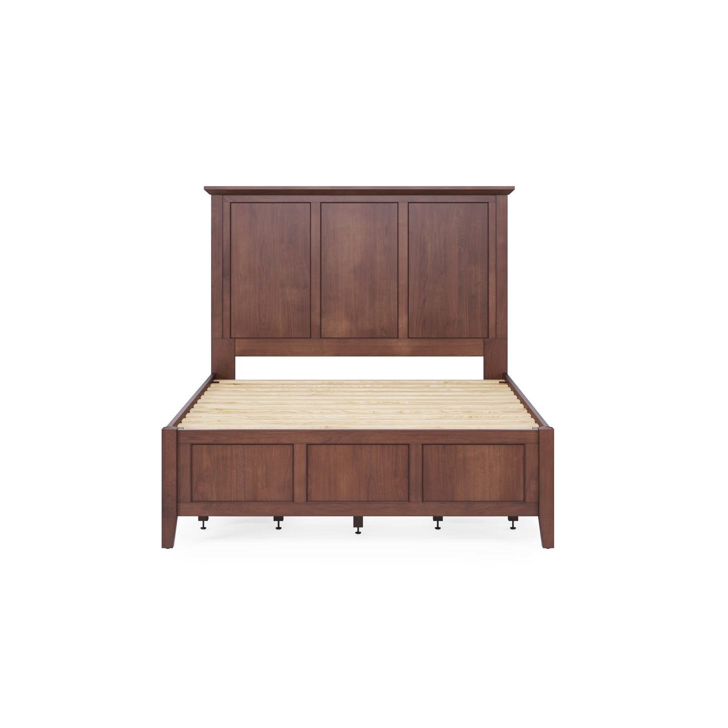 Modus Grace Four Drawer Platform Storage Bed in Dark Mocha