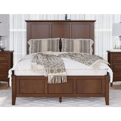 Modus Grace Four Drawer Platform Storage Bed in Dark Mocha
