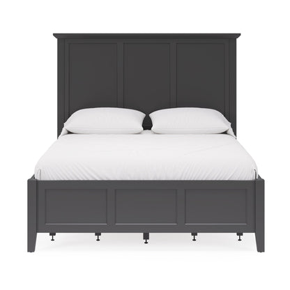 Modus Grace Four Drawer Platform Storage Bed in Raven Black