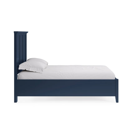 Modus Grace Three Panel Bed in Blueberry