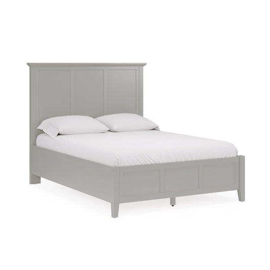 Modus Grace Three Panel Bed in Elephant Grey