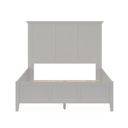 Modus Grace Three Panel Bed in Elephant Grey