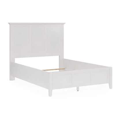 Modus Grace Three Panel Bed in Snowfall White