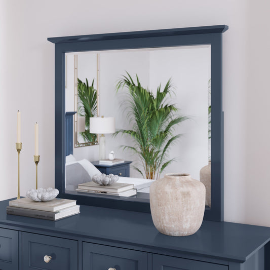 Modus Grace Wall or Dresser Mirror in Blueberry