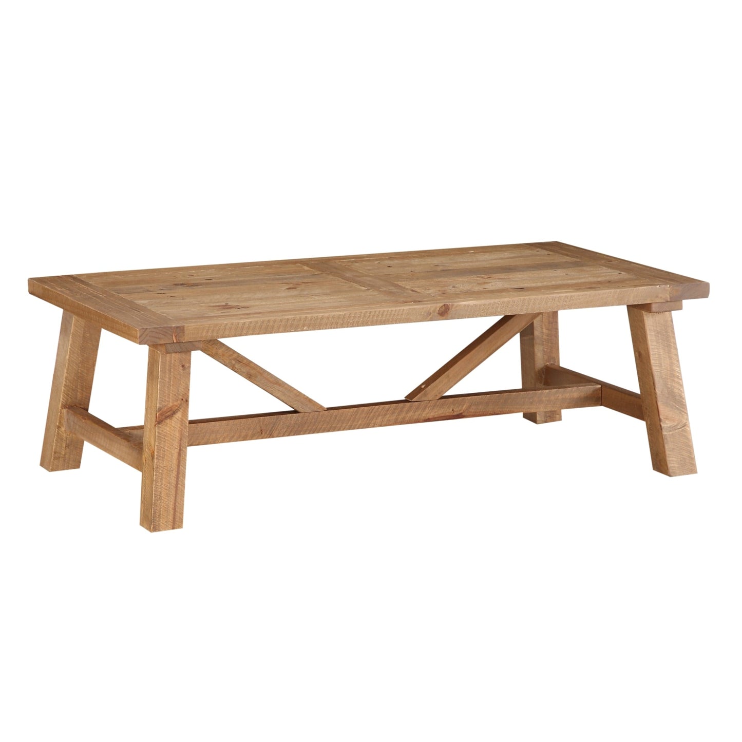 Modus Modus Harby Reclaimed Wood Rectangular Coffee Table in Rustic Tawny