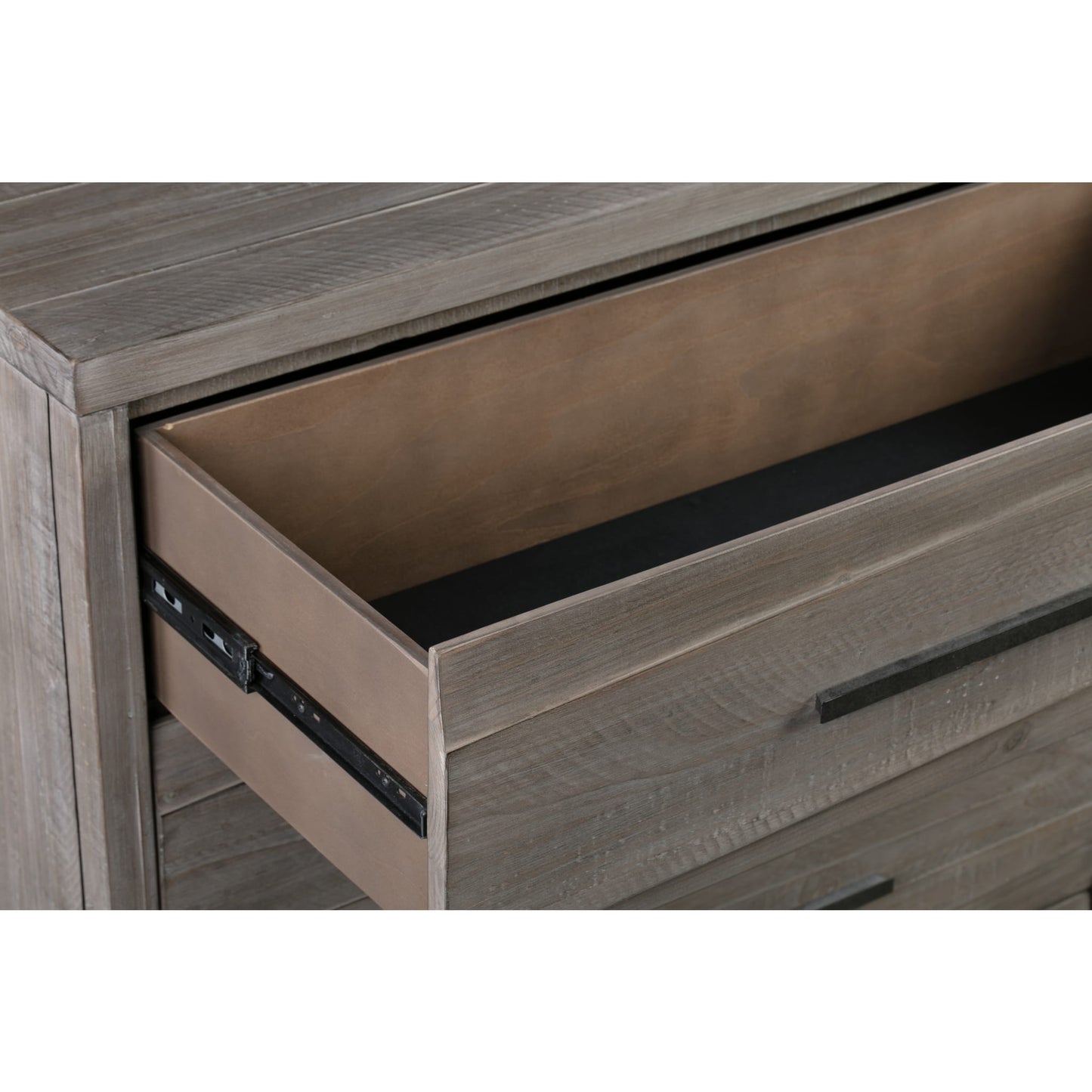 Modus Modus Modus Hearst Solid Wood Five Drawer Chest in Sahara Tan