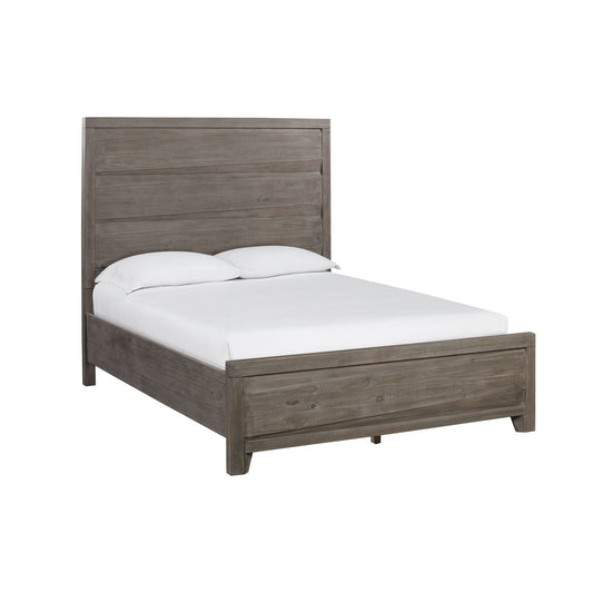 Modus Hearst Solid Wood Panel Bed in Sahara Tan