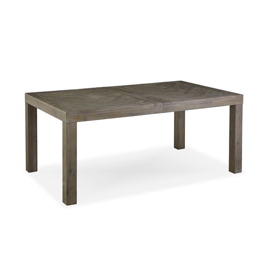 Modus Herringbone Extension Table in Rustic Latte